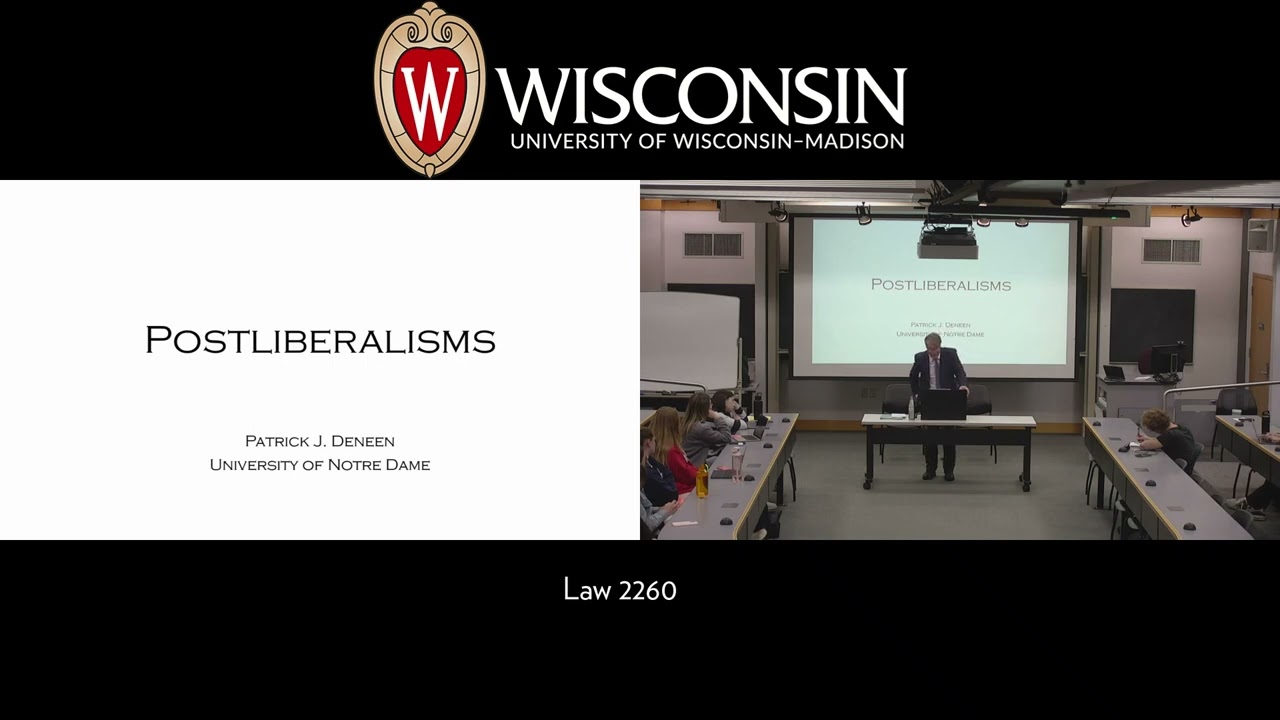 Postliberalism: Patrick Deneen