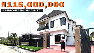 115,000,000 MILLION NAIRA ($153,333) 5 BEDROOM FULLY DETACHED DUPLEX IN IKOTA, LEKKI LAGOS NIGERIA