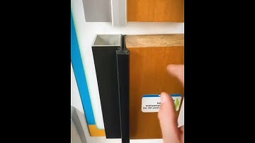 Cool aluminum geared continuous hinge! 🔥😯