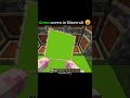 Minecraft green screen🤫👽
