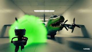 Skibidi Toilet Farts On Bombardillo Crocodillo