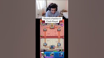 I found a hacker in clash Royale #clashroyale