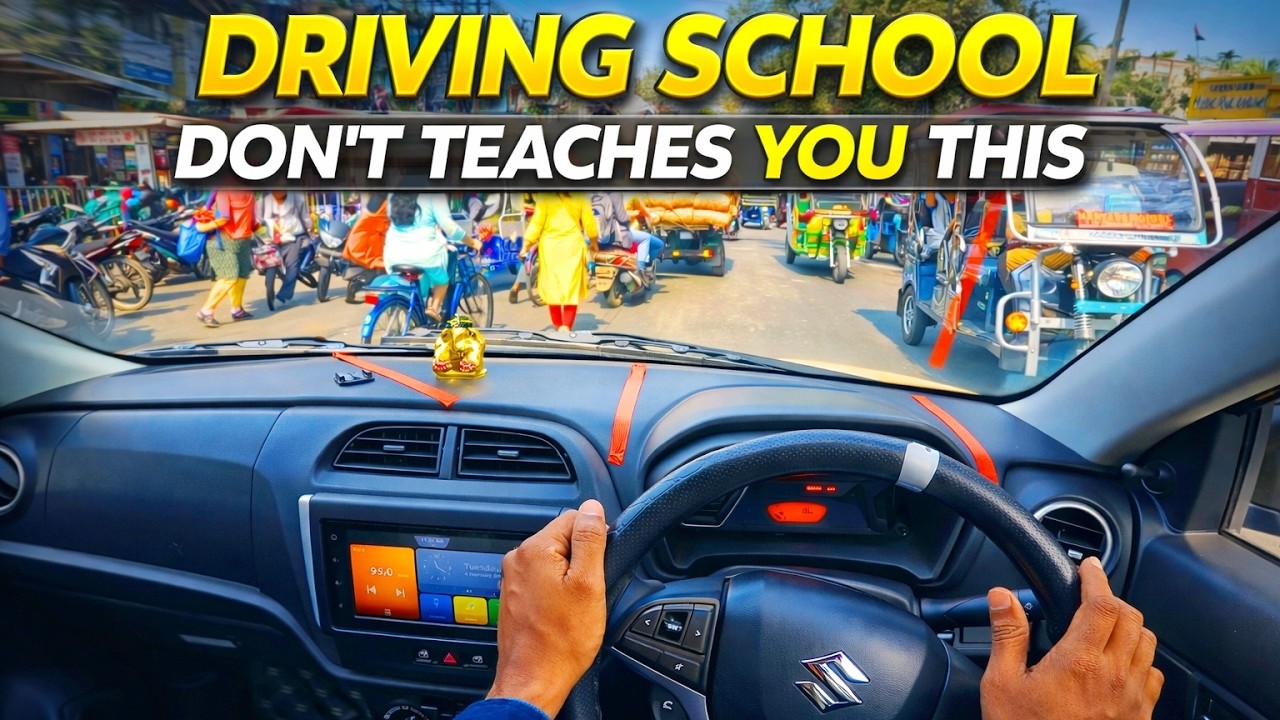 Driving Schools Don’t Teach You THIS!  Why Driving School Isn’t Enough to Survive Real Roads