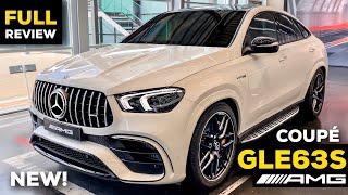 Полный подробный обзор MERCEDES GLE Coupe AMG NEW GLE 63 S 2020 года BRUTAL Звук Экстерьер Интерьер