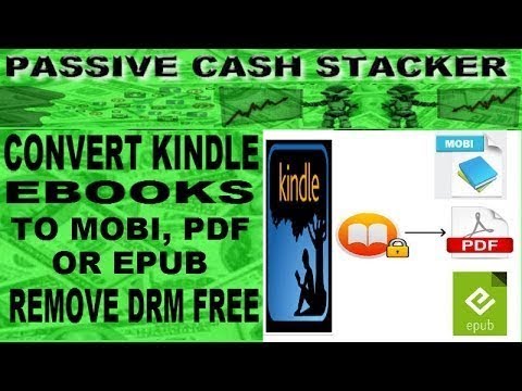 AMAZON KINDLE CONVERT EBOOKS AZW zu PDF oder AZW3 zu EPUB-KINDLE ZU PDF CONVERTER DRM ENTFERNUN...