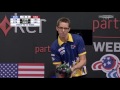 Weber Cup 2016 - Day 3 - Match 5 First Half [Larsen vs. Malott]
