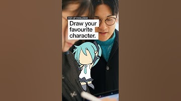 Drawing your favourite characters in #Procreate under 1 minute 💥
