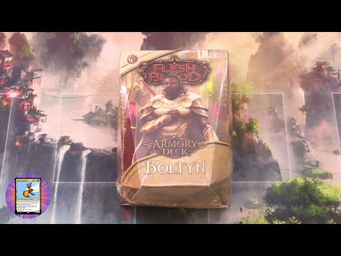 Flesh and Blood Armory Deck: Boltyn - CLASSIC CONSTRUCTED - YouTube