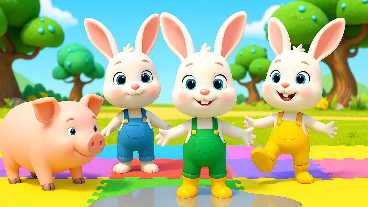 Chú Thỏ Con, Thỏ Con Lông Trắng - Chị Ong Nâu Và Em Bé, Chú Ếch Con - Nhạc Thiếu Nhi