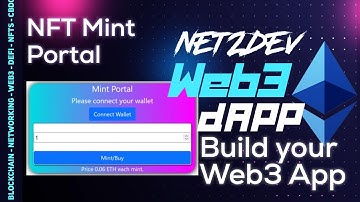 Build your first Web3 dApp - Part3 Create an NFT Mint Portal with ReactJS