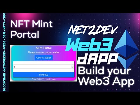 Build your first Web3 dApp - Part3 Create an NFT Mint Portal with ReactJS