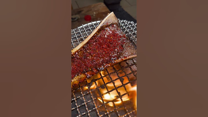 [Charcoal grill] Beef bone marrow is too good! 　#food terrorism#asmr#bovine marrow#charcoal grill