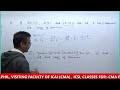 CMA FOUNDATION PAPER 4 FBMS CORRELATION & REGRESSION (REVISION) BY Amarendra kumar