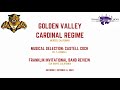 Golden valley hs  castel coch  2023 franklin invitational band review