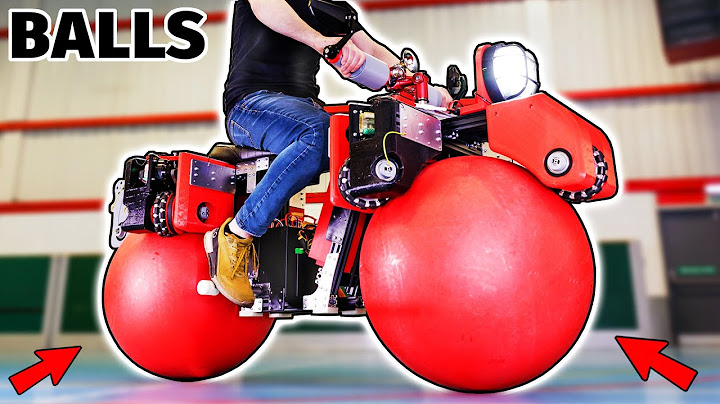 I built an Omni-Directional Ball-Wheeled Bike