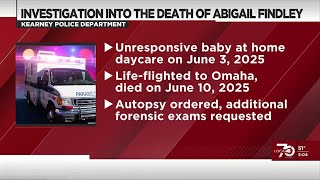 Kearney Police release statement in baby death investigation