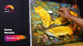 Melukis Ikan Arwana Impres | Painting Timelapse | Episode 130 | Demo