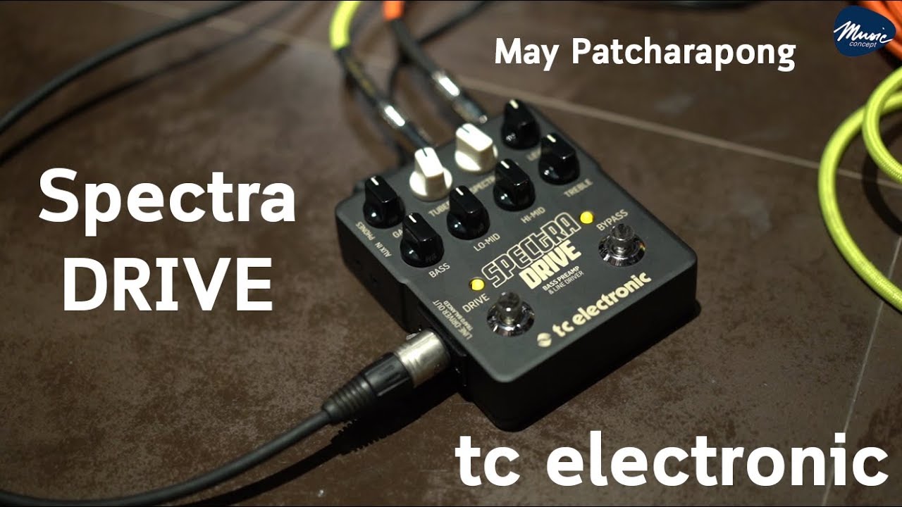 TC Electronic Spectra Drive Bass Preamp Test By May Patcharapong YouTube
