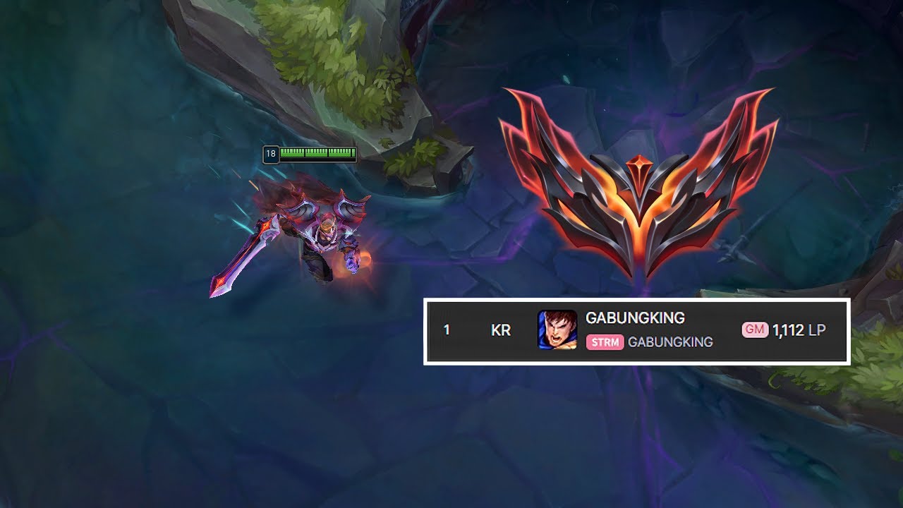 한국 최초 1100점 가렌