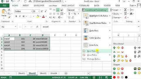 How to Find and Highlight Duplicate Rows in Excel