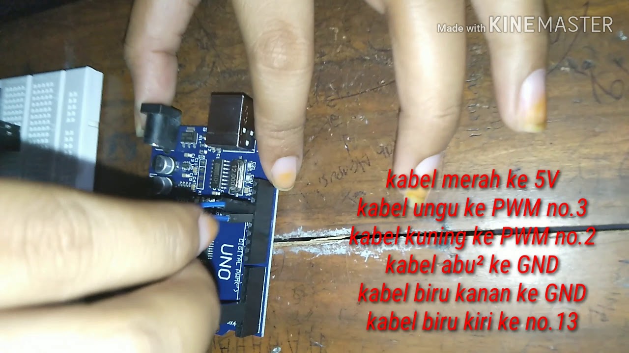 Membuat sensor parkir mobil arduino - YouTube