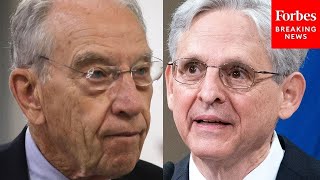 'Will They Be Afraid To Speak Up At School Board Meetings?': Grassley Demands Answers From Garland