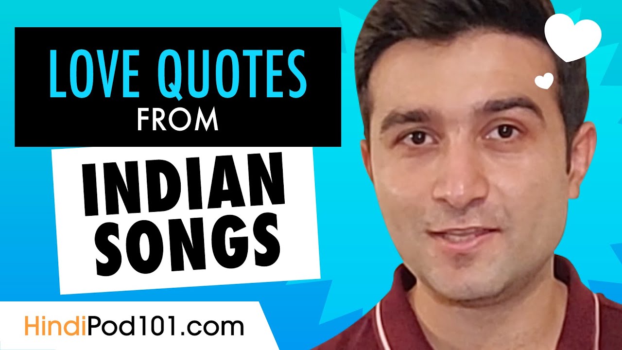 ⁣5 Amazing Love Quotes from Indian Songs