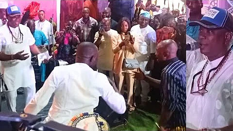 SEE WHAT K1 DID TO JIGAN BABA OJA AT OWANBE MOVIE PREMIER