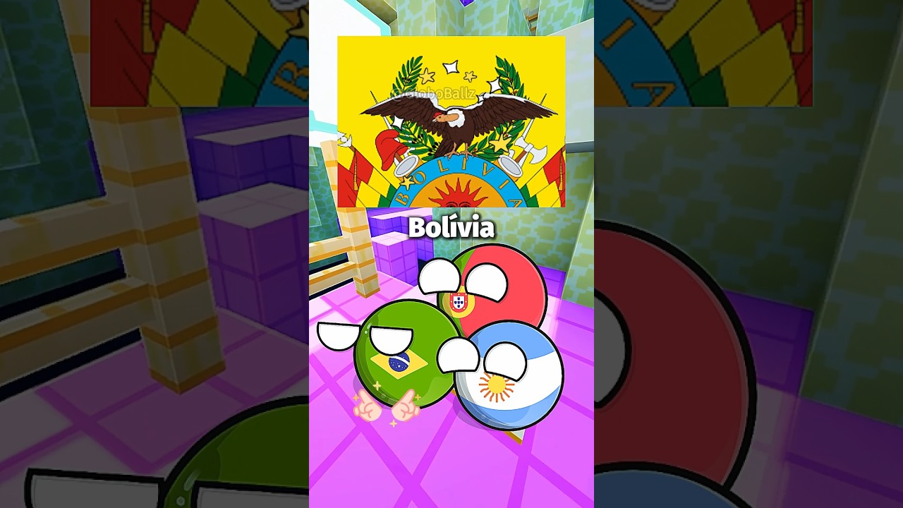 Quando os Símbolos das Bandeiras São Ampliado #countryballs