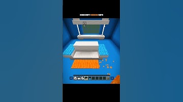 Minecraft Build Hack Part 1 Modern Sofa #minecraftshorts #minecraftbuilding #minecrafttutorial