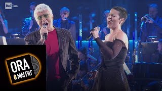 Video thumbnail of "Silvia Salemi e Don Backy cantano "L'immensità" - Ora o mai più 26/01/2019"