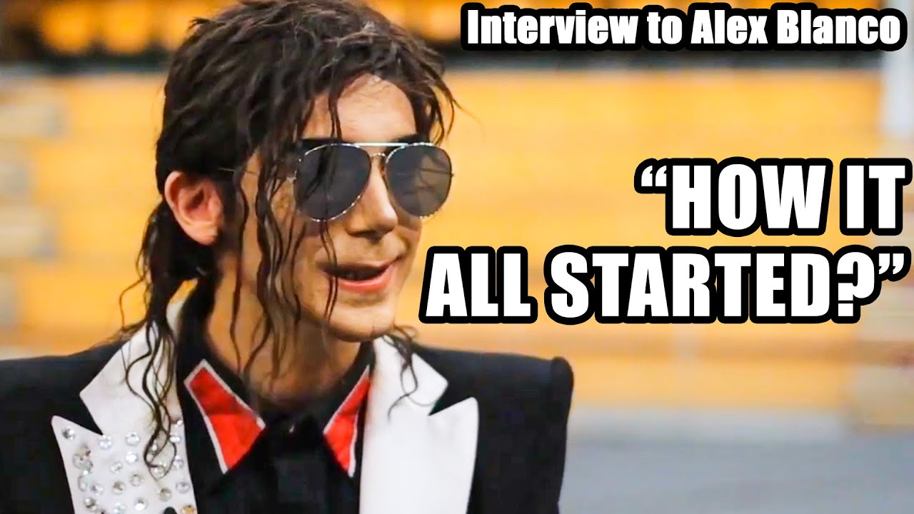 Michael Jackson Blanco Sonriendo