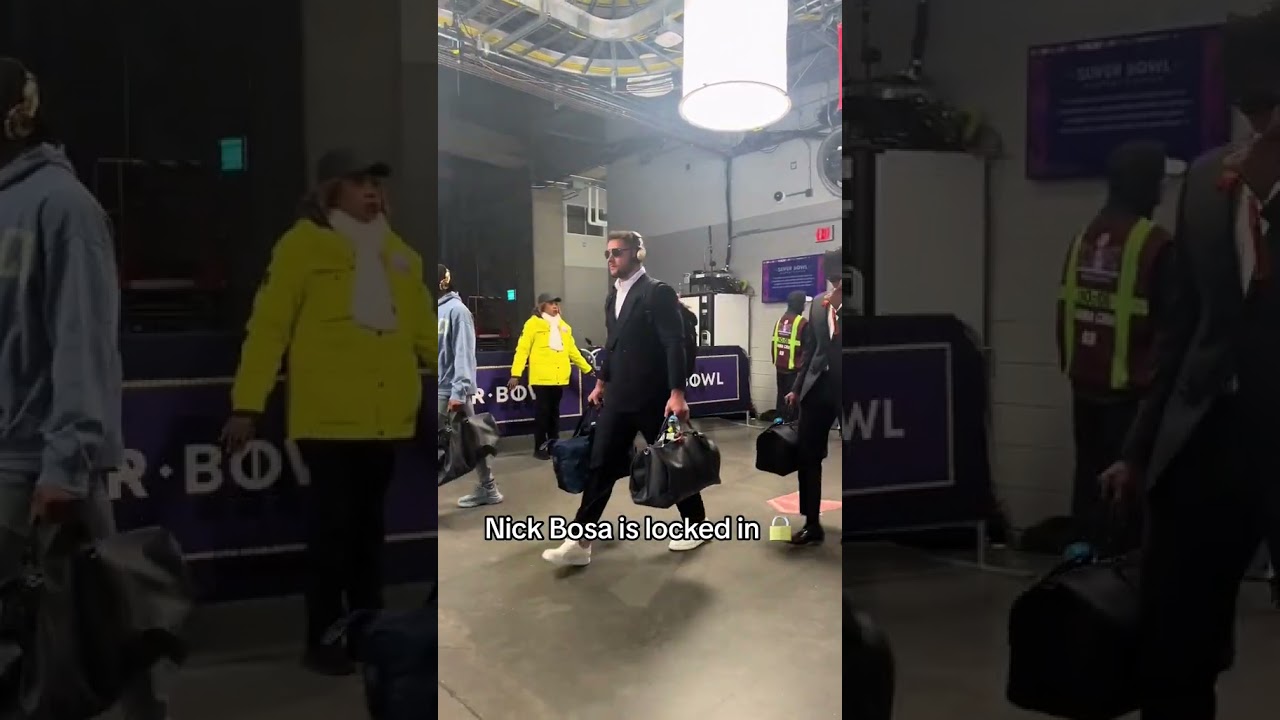 Nick Bosa is locked in 🔒 