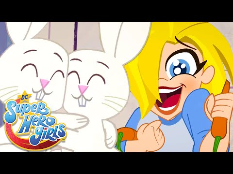 Bunny Baby Sitting 🐰 | #AdventuresInBunnysitting | DC Super Hero Girls