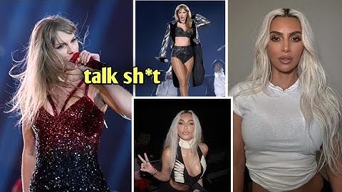 Taylor Swift Calls Out Haters, Debuts Kim K Diss Track for the first time in London.