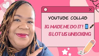 I Saw It on IG and HAD to Try It! 8Lotus July 2025 Deluxe SubBox I Unboxing #youtubecollabloopgroup