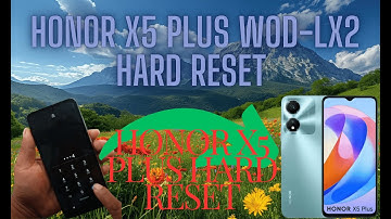 Honor X5 Plus HARD RESET WOD-LX2 PIN/Pattern/Password Unlock Factory Data Reset #HonorX5Plus #x5plus