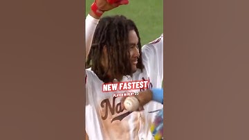 the new FASTEST player in mlb??