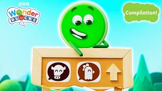 Tinkering Skills with Stop and Go! | Coding Cartoon for Kids | Wonderblocks