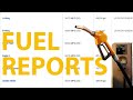 Running a Fuel and EV Energy or Fuel Usage Report