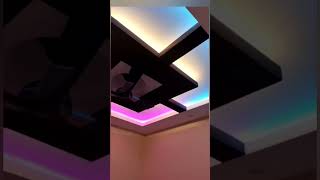 Gypsum Ceiling Design#shortvideo #Gypsumwork