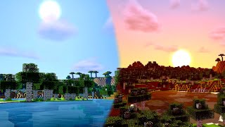 (New BICUBIC SHADER Update) ULTRA REALISTIC Minecraft PE 1.16  (ULTRA - LOW SHADER OPTIONS)