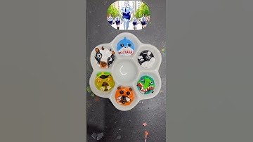 Italian brainrot colour mixing #sprunki #colormixing#art#satisfying