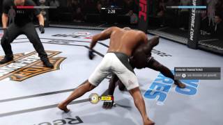 EA SPORTS UFC 2 Uriah Hall vs Yoel Romero Pro