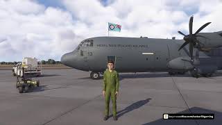 Flying an RNZAF Air Movments Route in the Boeing 737 Max | MSFS24 Gaming Live Stream