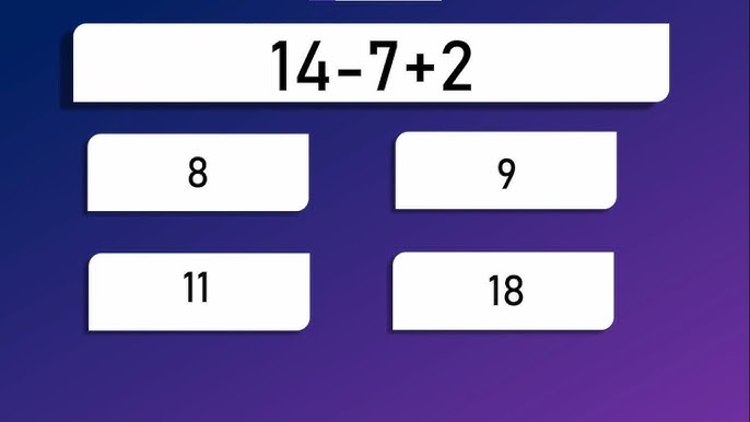 ➥ Quiz de Matemática Com Operações #5  Quiz Virtual [Você Acerta Todas?] 