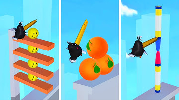 Almost Cut 🔪⚔️🪓 Very Satisfying And Relaxing ASMR Slicing Game Perfect!