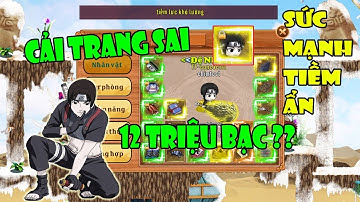 Làng Lá Phiêu Lưu Ký I Cải Trang Sai Giá 12 Triệu Bạc????......Sức Mạnh Tiềm Ẩn Của Sai!!