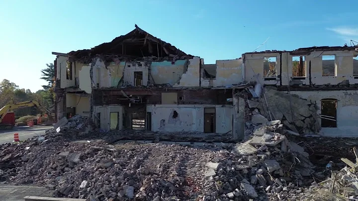 Demolition Progress as of November 2 2025 - Harrisburg State Hospital