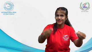 Day 4 Theme - Safeguarding Deaf People in Times of Crisis by IWDP 2022